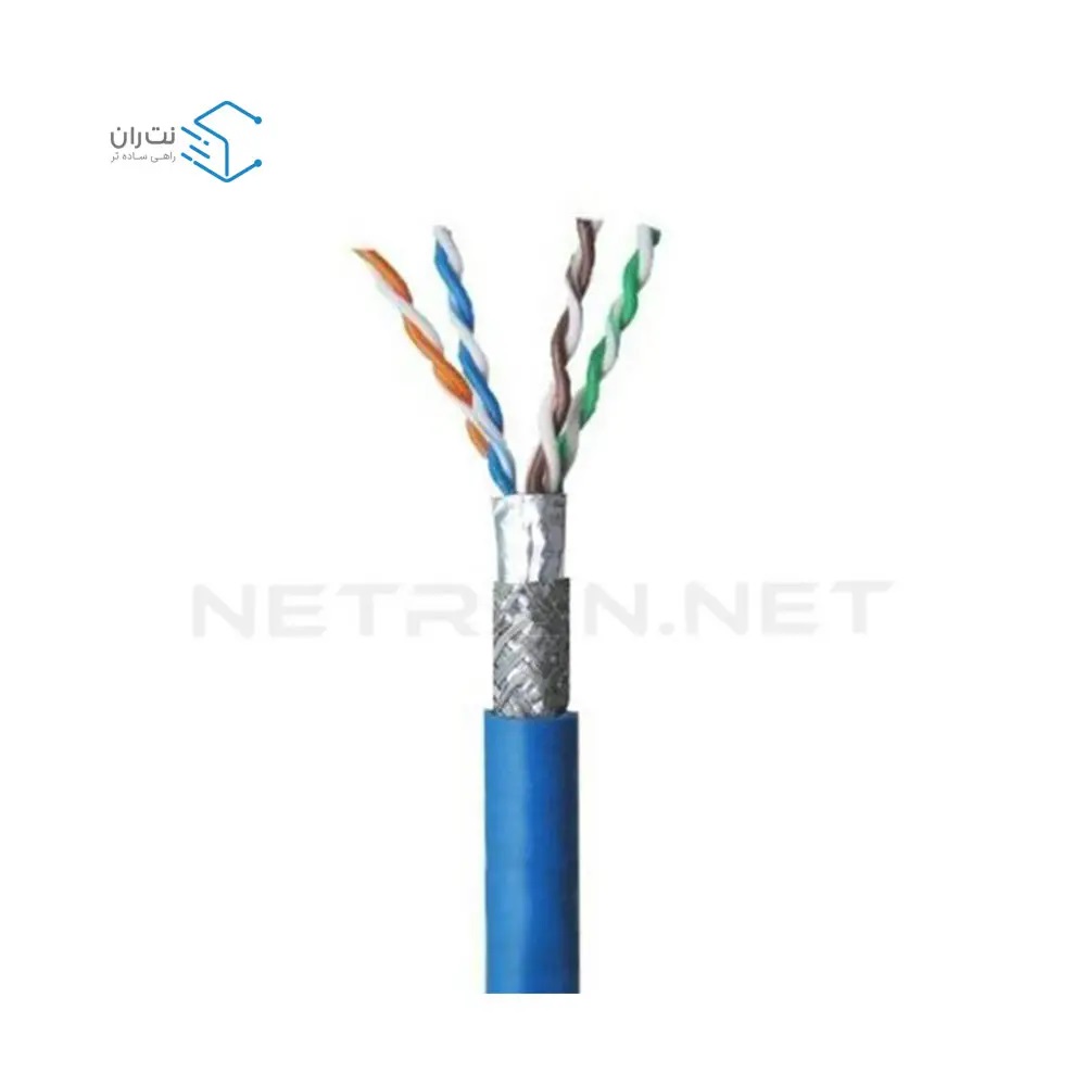 کابل شبکه لگراند Cat6 SFTP تمام مس تست فلوک پرمننت با روکش LSZH حلقه 500 متری-2